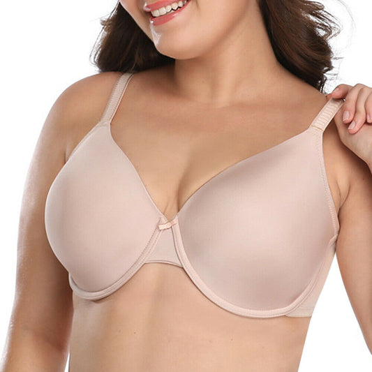 Oversized silk bra